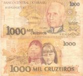 Cédula de Mil Cruzeiros