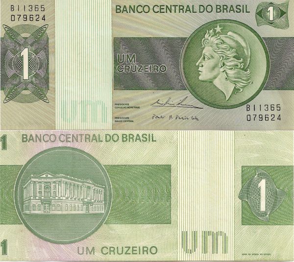 Cédula de Um Cruzeiro