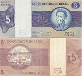 Cédula de Cinco Cruzeiros