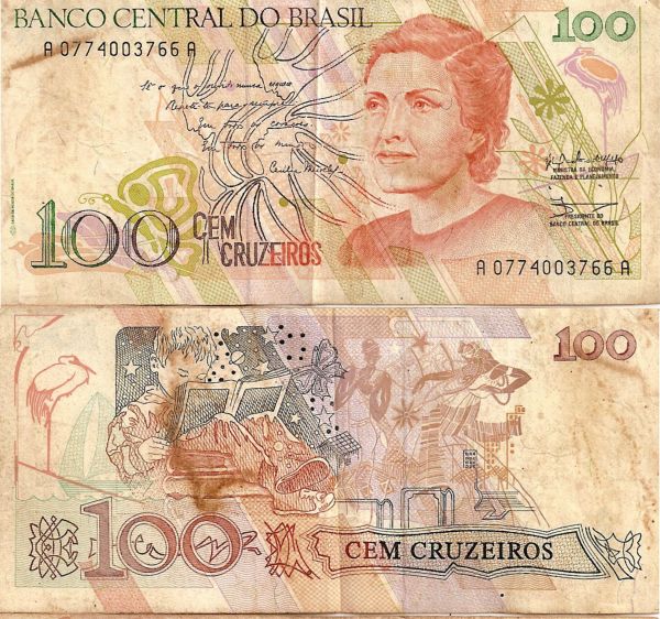 Cédula de Cem Cruzeiros