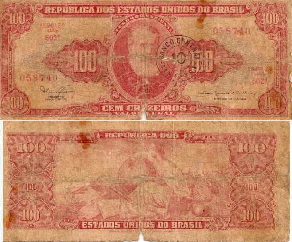 Cédula de Cem Cruzeiros