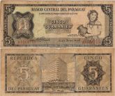 Cédula de Cinco Guaranies
